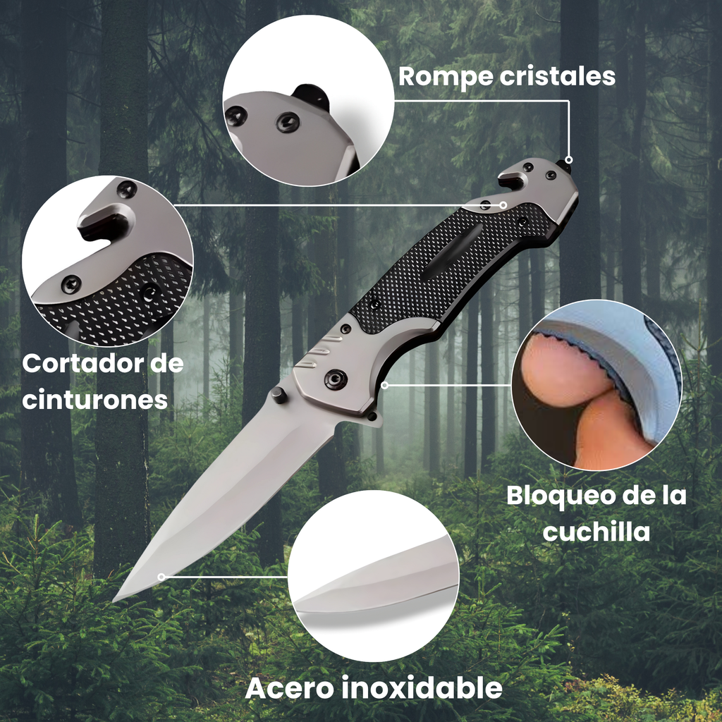 Navaja táctica plegable