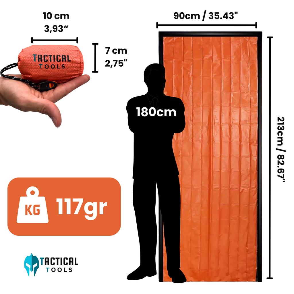 Saco térmico de supervivencia