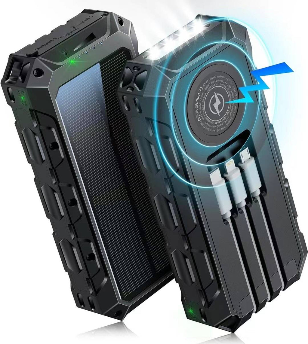 Cargador de móvil solar