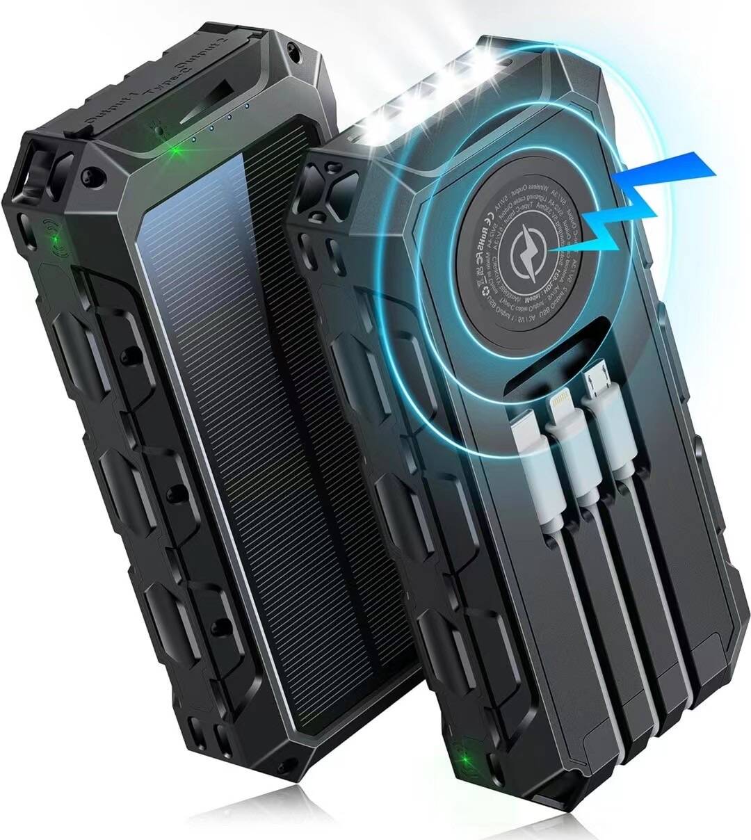 Cargador de móvil solar